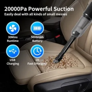 Aspirateur De Voiture Sans Fil Puissant
