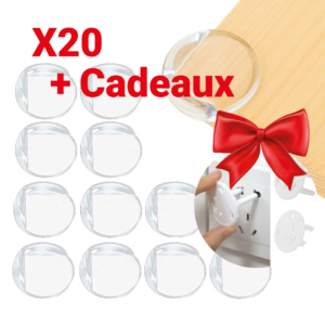 Lot de 20 Corner Protectors Silicone + Cadeaux